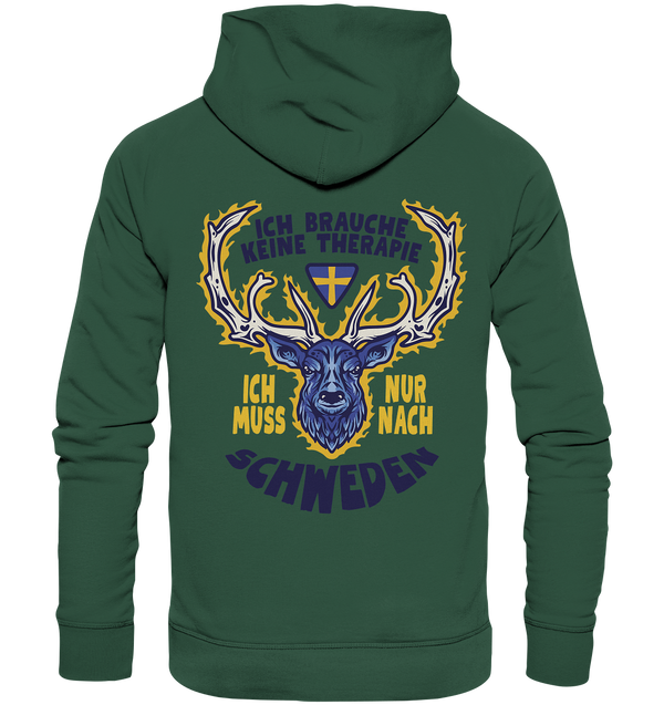 Organic Hoodie "Schweden Therapie"