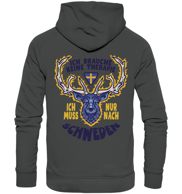 Organic Hoodie "Schweden Therapie"