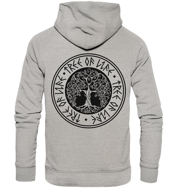 Organic Hoodie "Tree of Life" (Backprint)