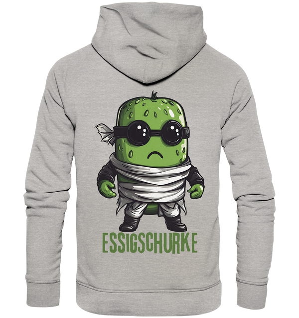 Organic Hoodie "Essigschurke"