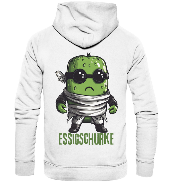 Organic Hoodie "Essigschurke"