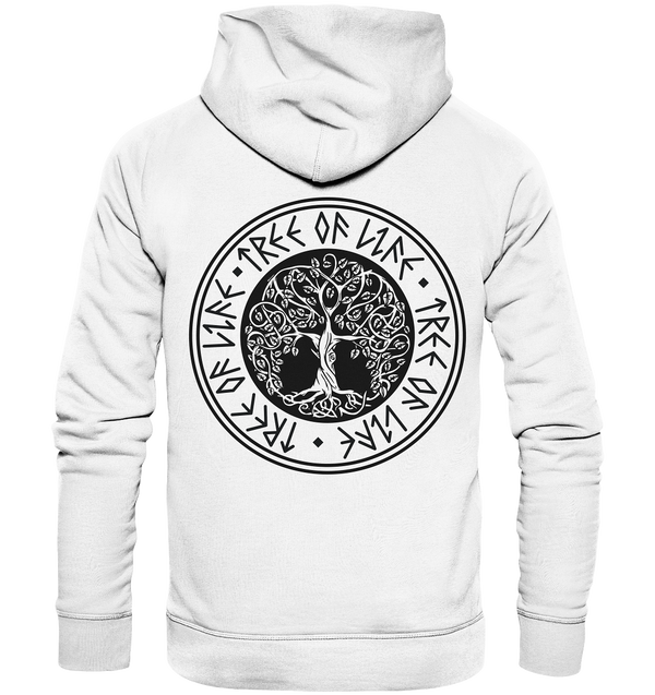 Organic Hoodie "Tree of Life" (Backprint)