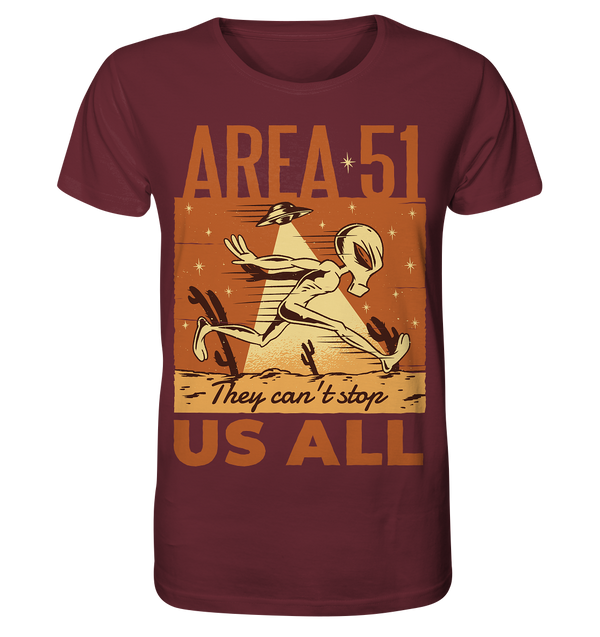Organic Shirt "Area 51"
