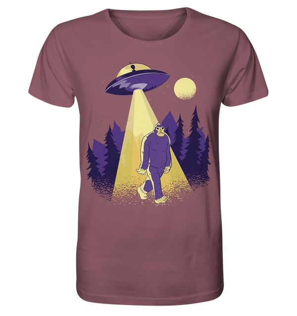 Organic Shirt "Bigfoot Abduction"