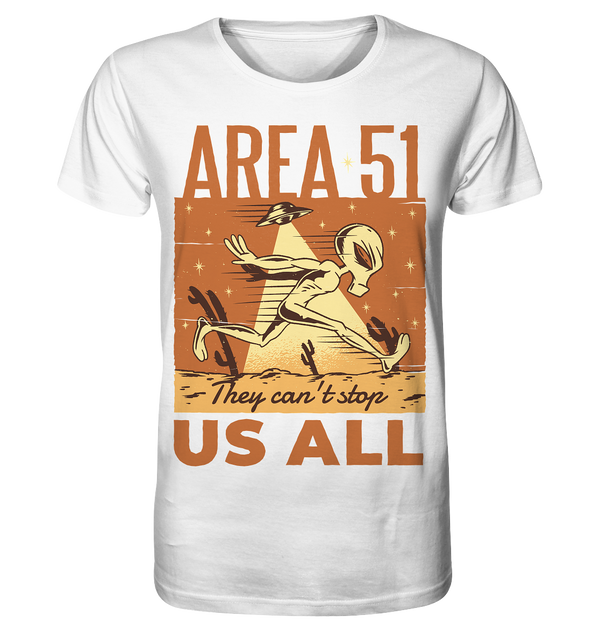 Organic Shirt "Area 51"