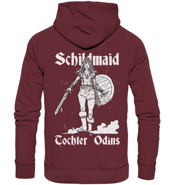Organic Hoodie "Schildmaid" (Backprint)