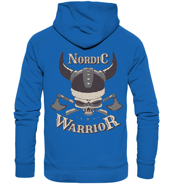 Premium Hoodie "Nordic Warrior" (Backprint)