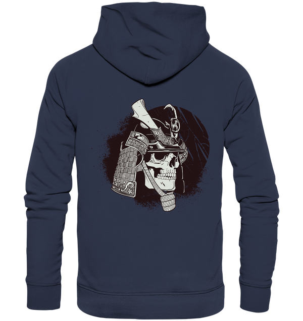 Premium Hoodie "Samurai Skeleton Warrior" (Backprint)