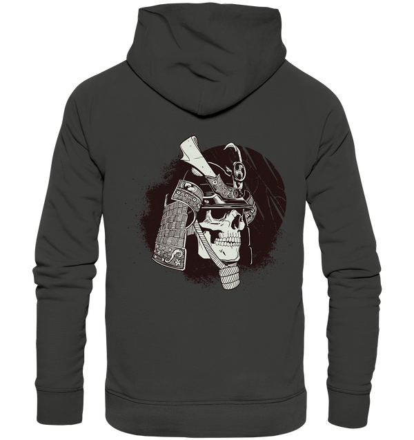 Premium Hoodie "Samurai Skeleton Warrior" (Backprint)