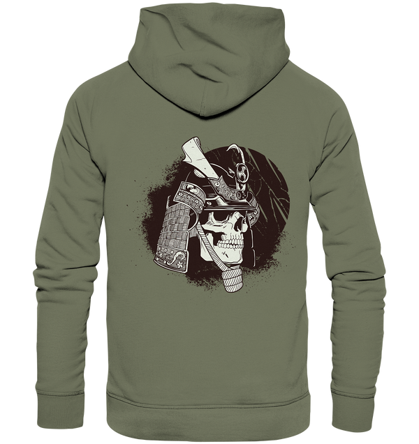 Premium Hoodie "Samurai Skeleton Warrior" (Backprint)