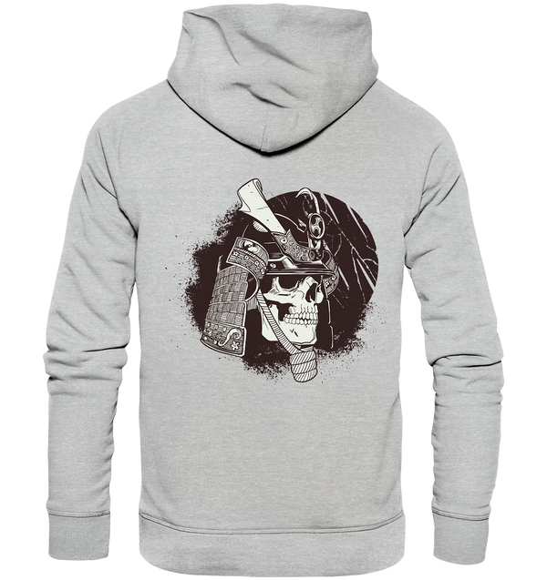 Premium Hoodie "Samurai Skeleton Warrior" (Backprint)