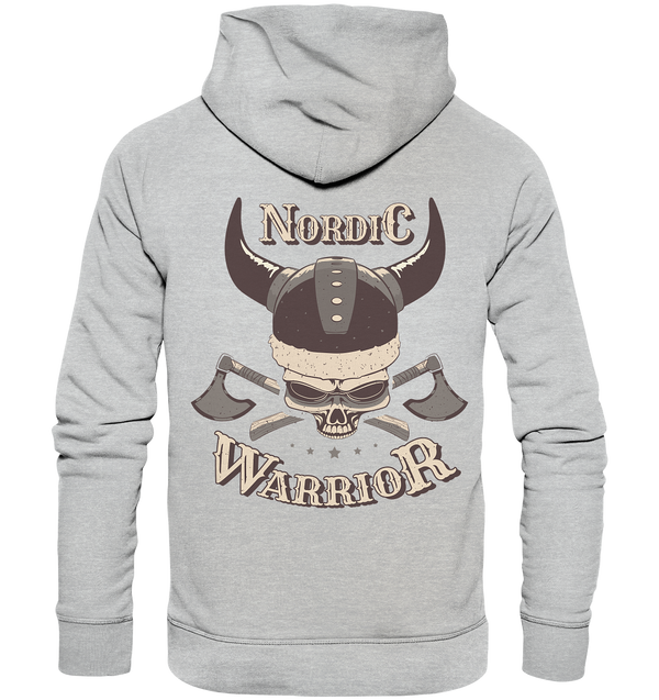 Premium Hoodie "Nordic Warrior" (Backprint)