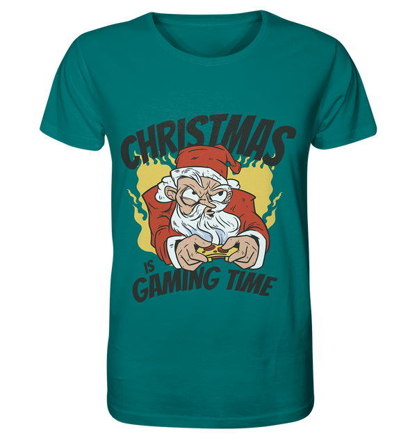 Organic Shirt "Christmas is Gaming Time"