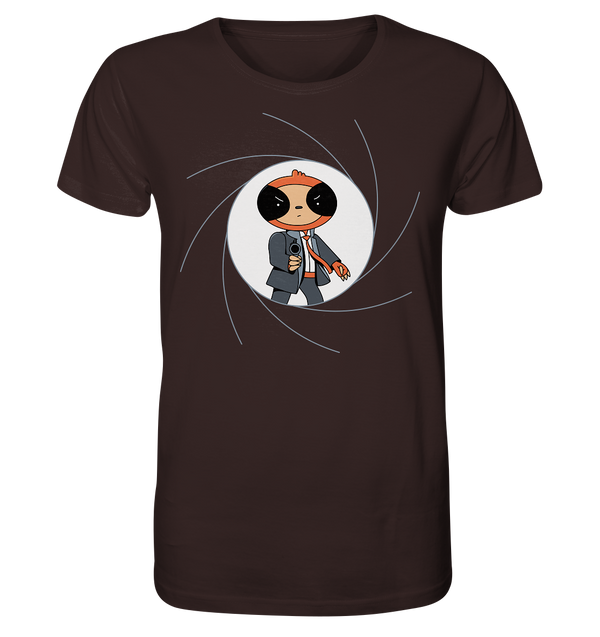 Organic Shirt "Sloth 007"