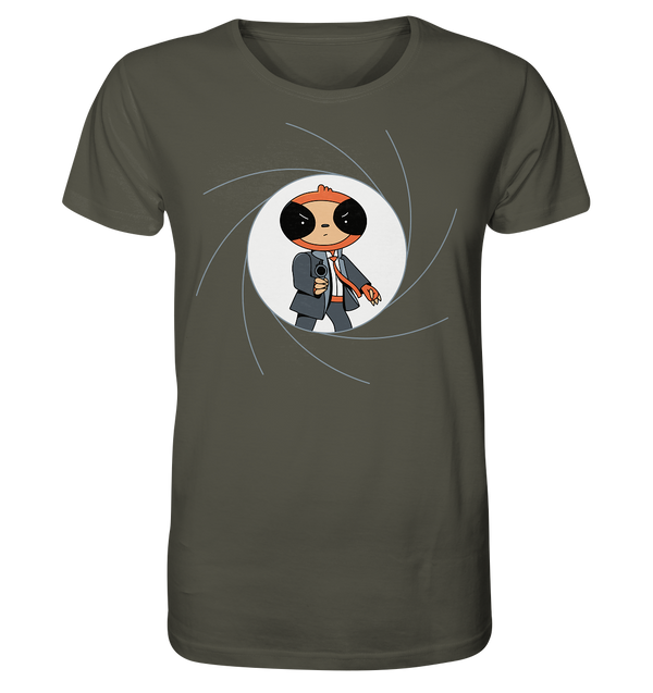 Organic Shirt "Sloth 007"