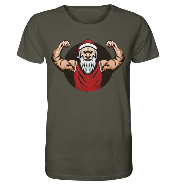 Organic Shirt "Muscle Santa"