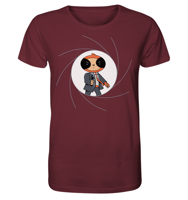 Organic Shirt "Sloth 007"