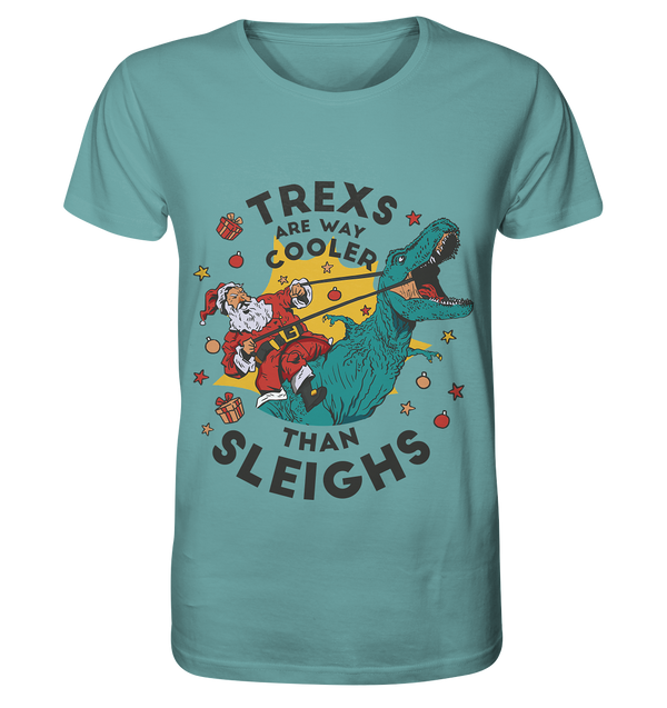 Organic Shirt "T-Rex Sleigh"