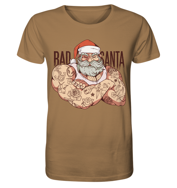 Organic Shirt "Bad Santa"