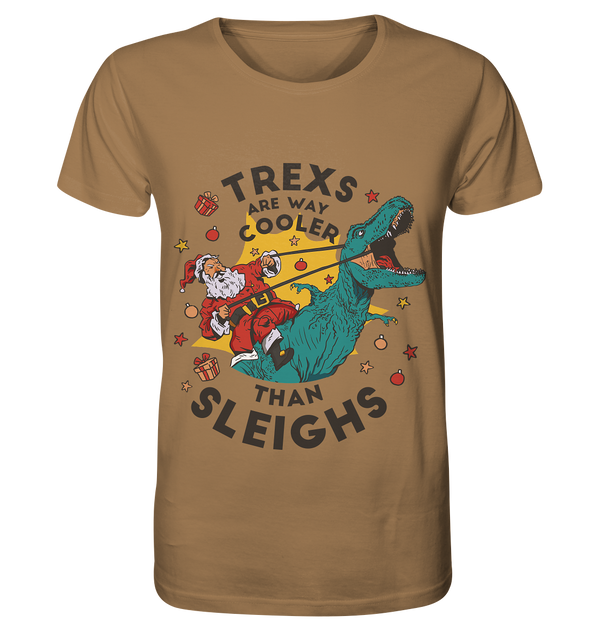 Organic Shirt "T-Rex Sleigh"