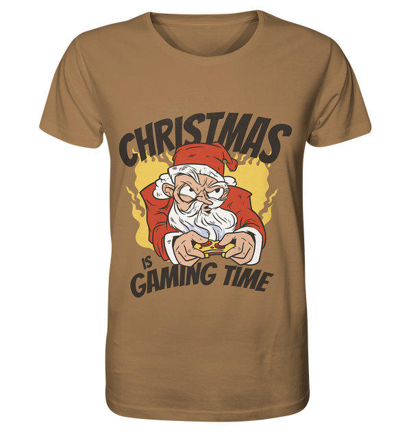 Organic Shirt "Christmas is Gaming Time"