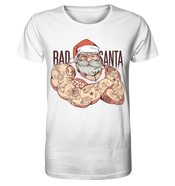 Organic Shirt "Bad Santa"