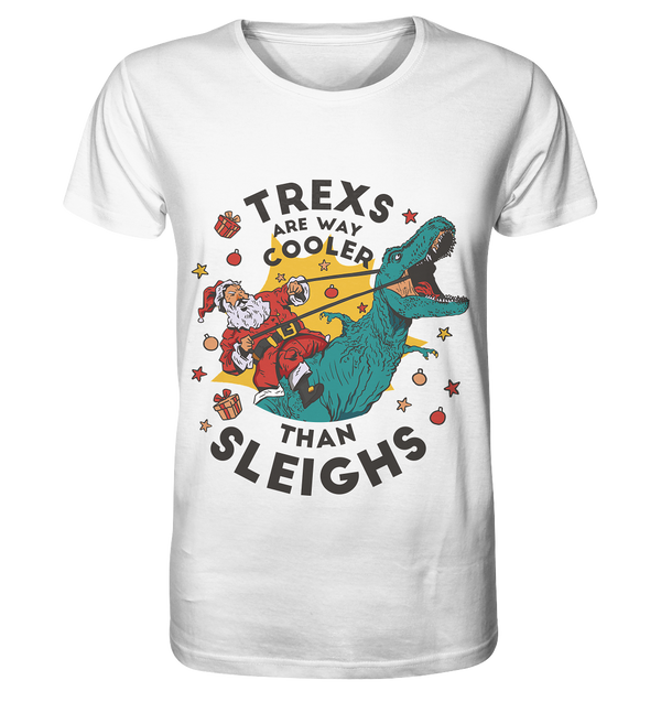 Organic Shirt "T-Rex Sleigh"