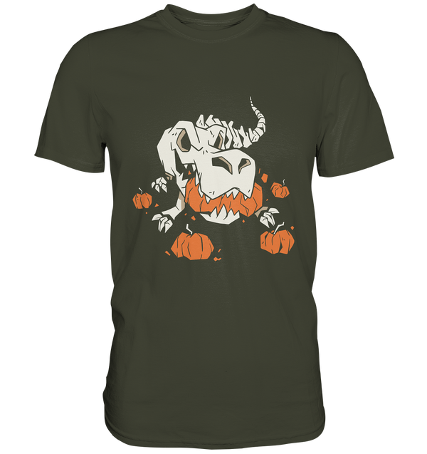 Premium Shirt "T-Rex Pumpkin" (unisex)