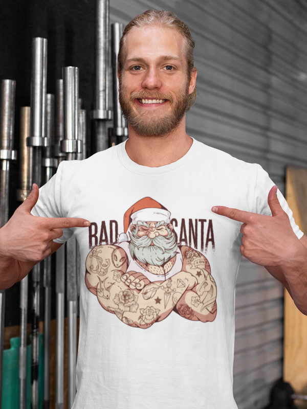 Organic Shirt "Bad Santa"